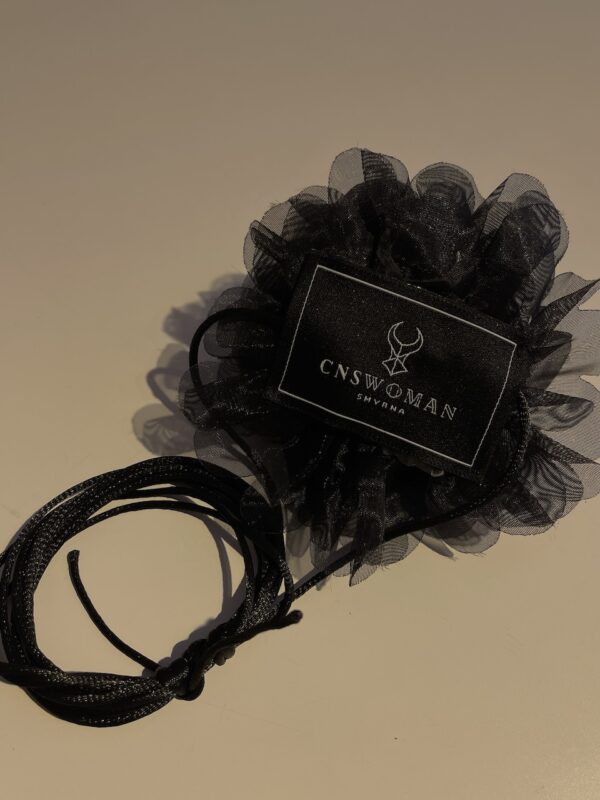 Renessmee Black Rose Tulle Necklace - Image 3