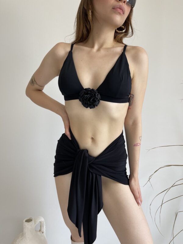 Rosalinda Black Rose Swimwear Set - Image 4