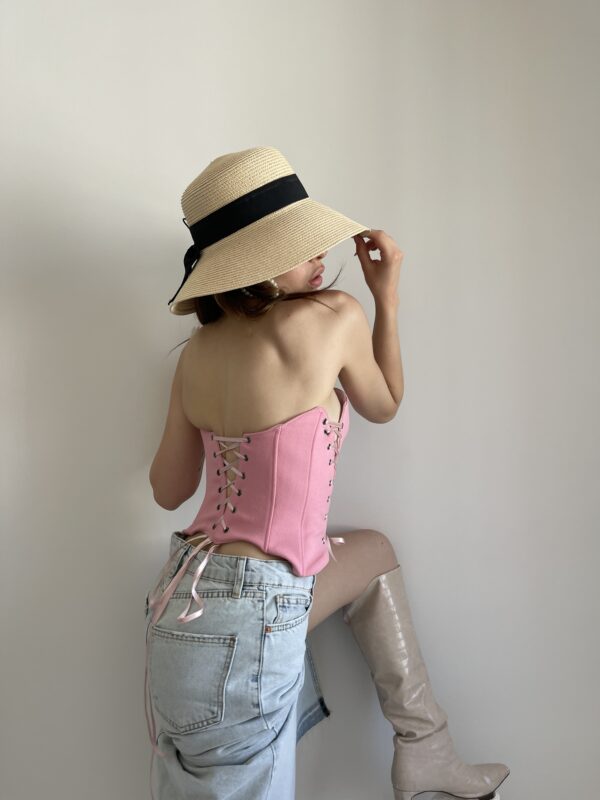 Rosalinda Pink Corset - Image 3