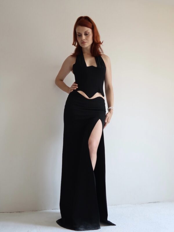 Heartbreaker Black Long Skirt