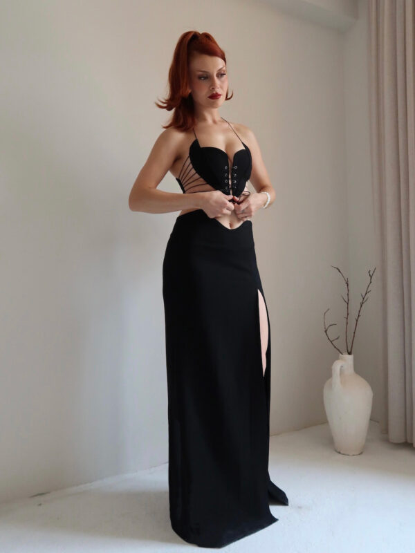 Heartbreaker Black Long Skirt - Image 3