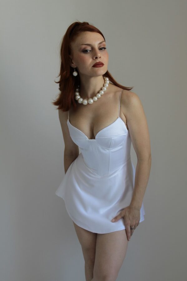 Heartbreaker Elizabeth White Dress - Image 7