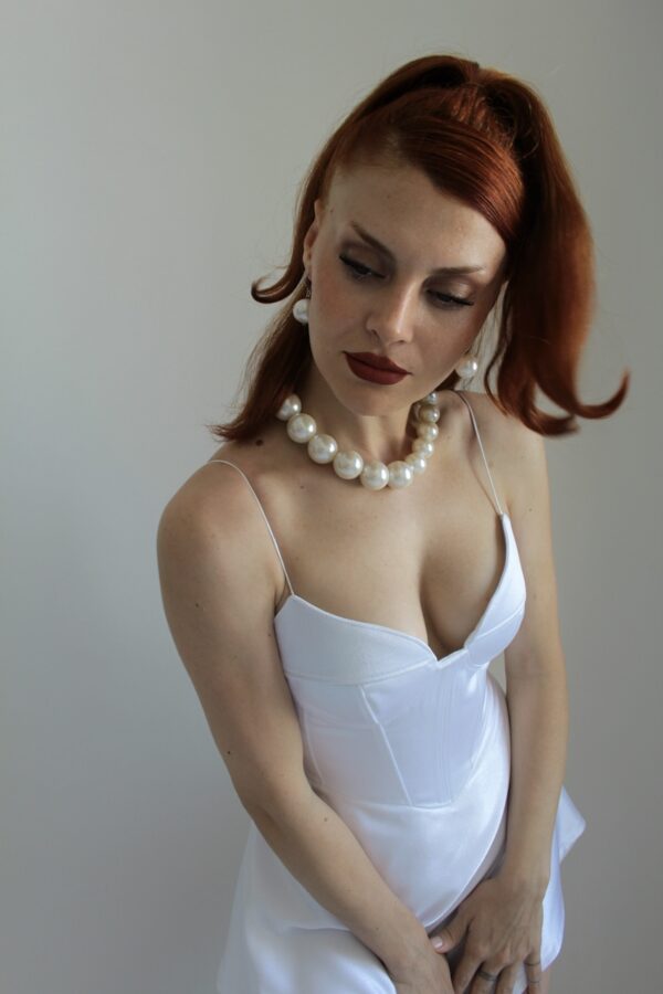 Heartbreaker Elizabeth White Dress - Image 6