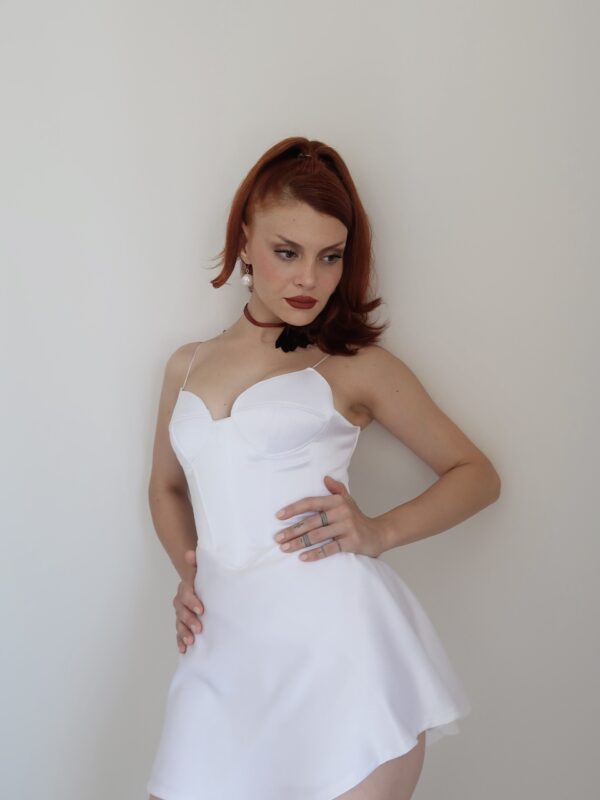 Heartbreaker Elizabeth White Dress - Image 4