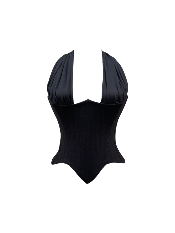 Heartbreaker Sunset Black Corset