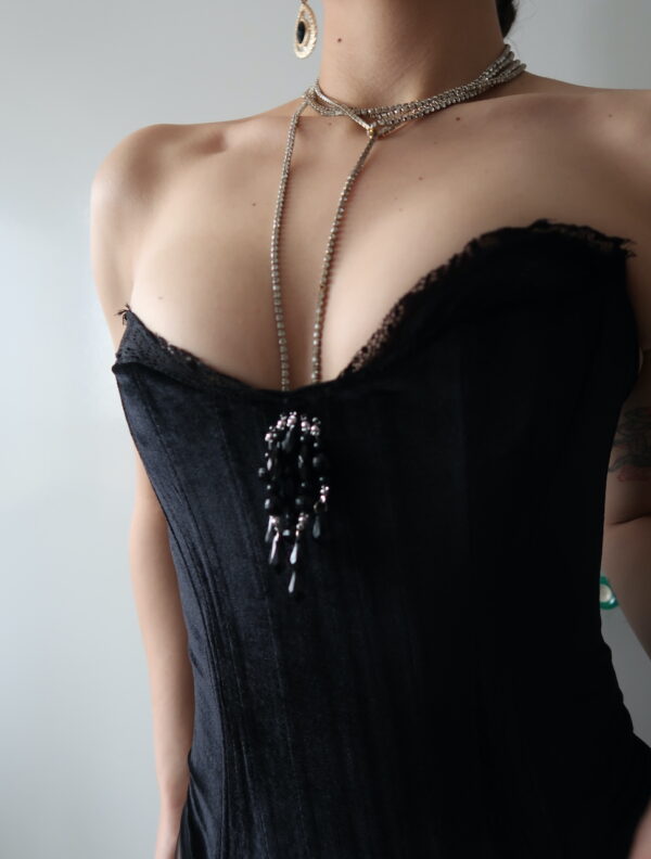 Limited Edition Wednesday Velvet Corset - Image 9