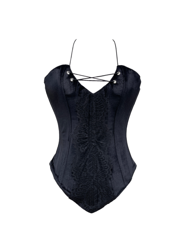 Limited Edition Morticia Velvet Corset