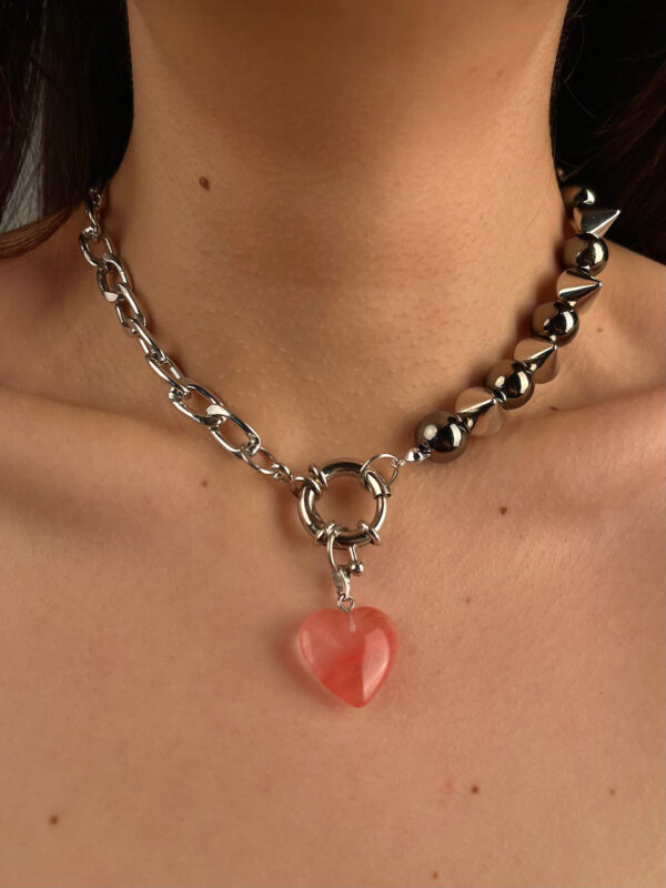 Blessed Collection - Crystal Red Heart Necklace