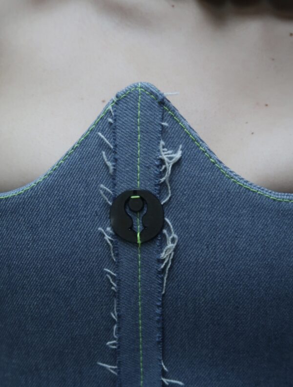 Armor Blue Jean Corset - Image 9