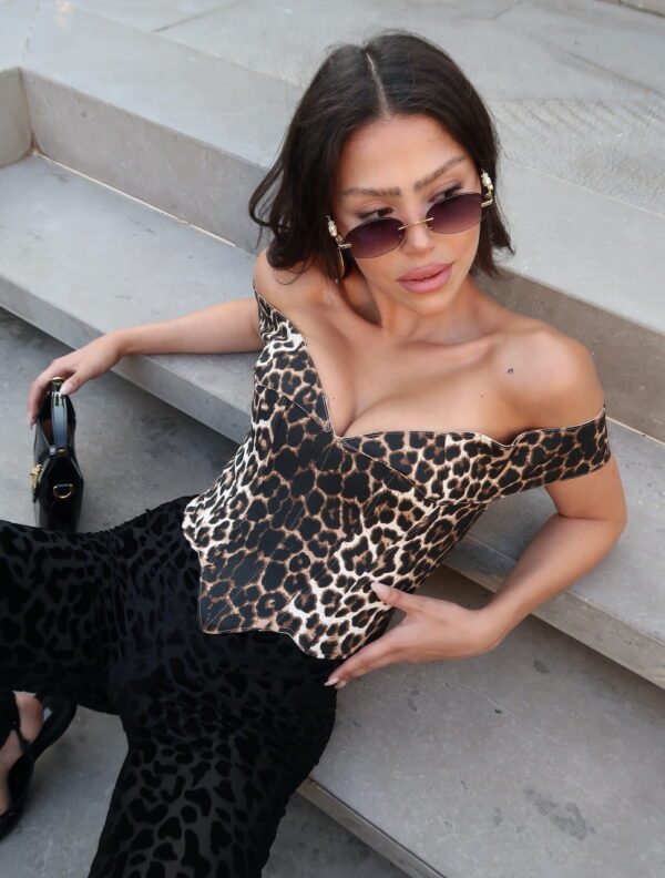 Fox Leopard Corset - Dilan's Choice - Image 6