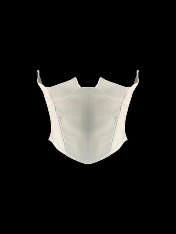 Puffy Off-White Corset