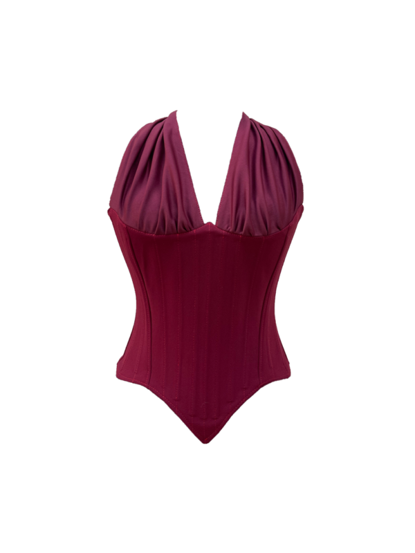 Sunset Burgundy Corset