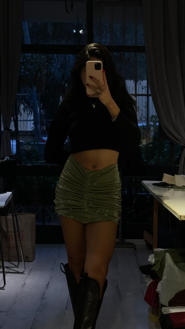 Turtle Green Skirt - Image 5