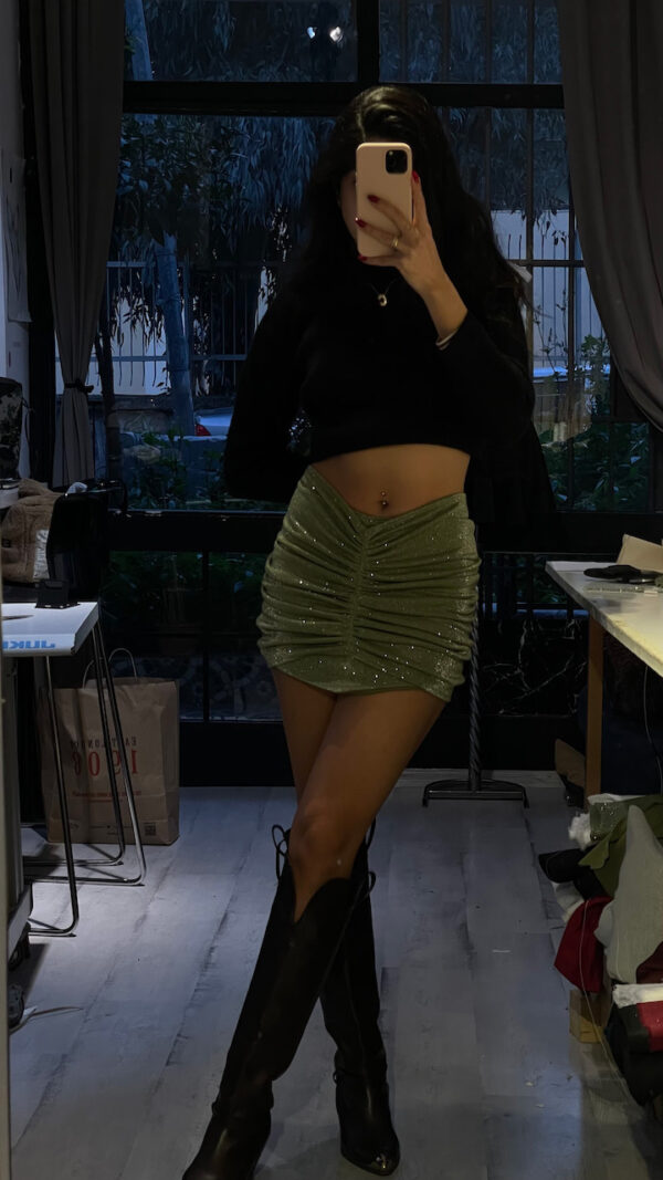 Turtle Green Skirt - Image 6