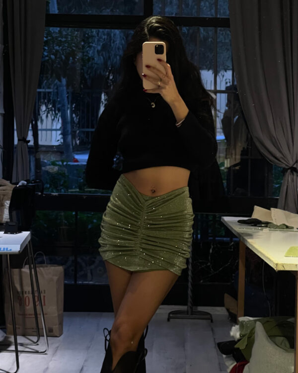 Turtle Green Skirt - Image 2